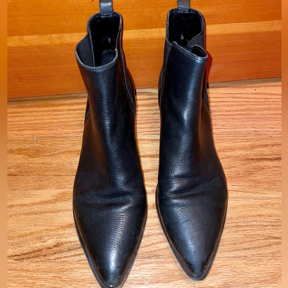 Marc Fisher Pointed Toe Black Boots - image 1